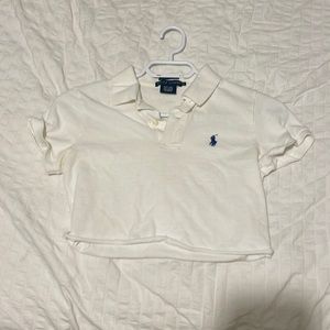 Ralph Lauren polo cropped top